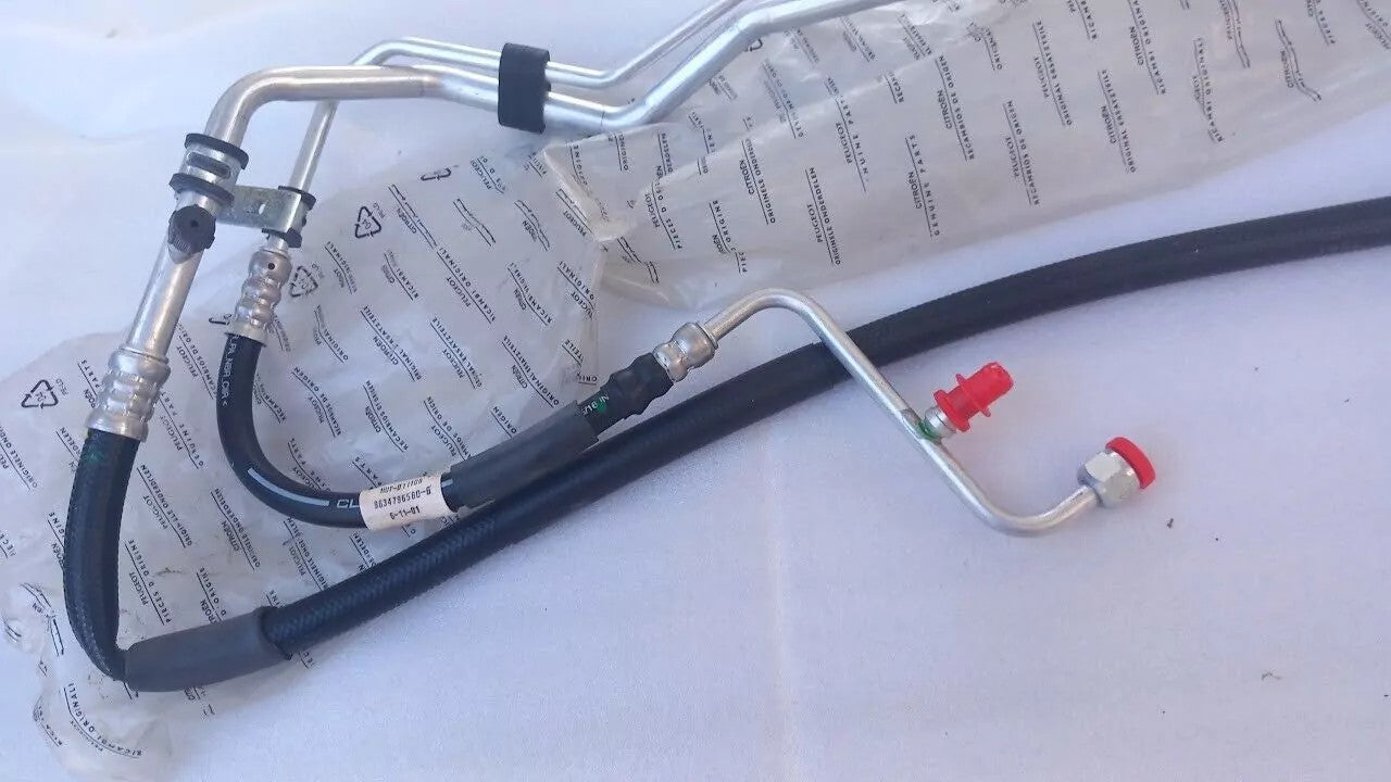 Air Condition Pipe fits Peugeot 306 Partner Citroen Berlingo 646013 Genuine View Left