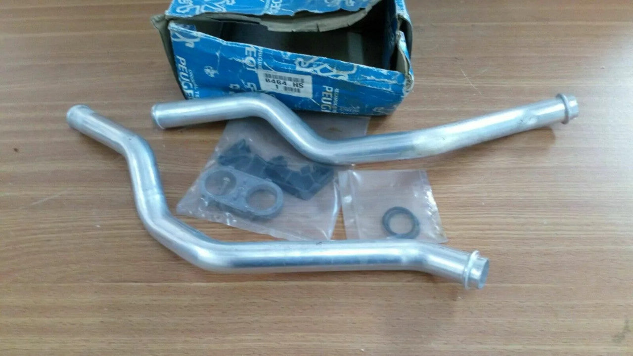 Heater Core Pipes fits Peugeot 406 RHD 6464HS Genuine View Front