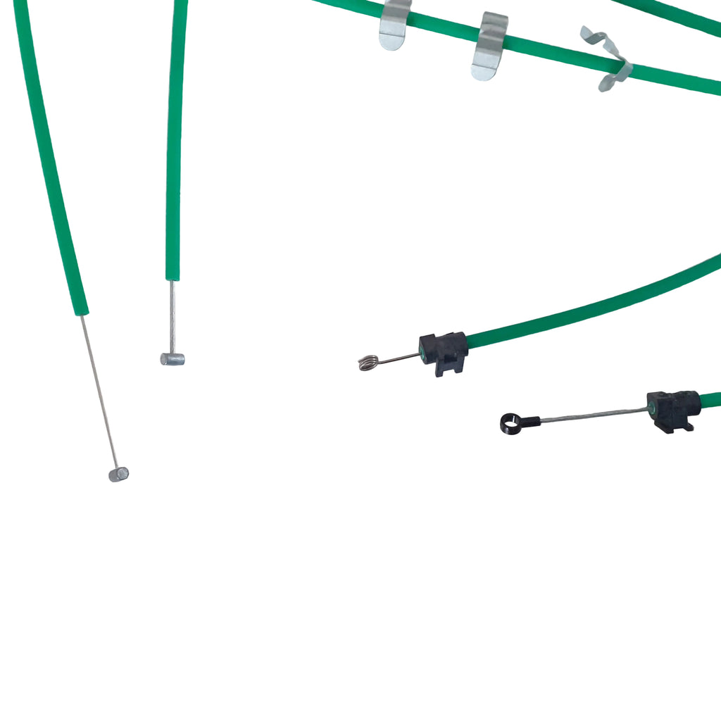 Heater Control Cable Set Assembly RHD fits Peugeot 406 647367 Genuine View Left