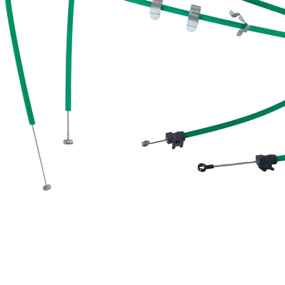 Heater Control Cable Set Assembly RHD fits Peugeot 406 647367 Genuine View Left