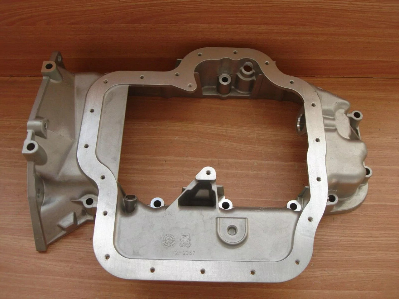 Oil Sump Pan Carrier fits Opel Vauxhall Astra F X17DTL 90530630 Genuine 652406 View Front