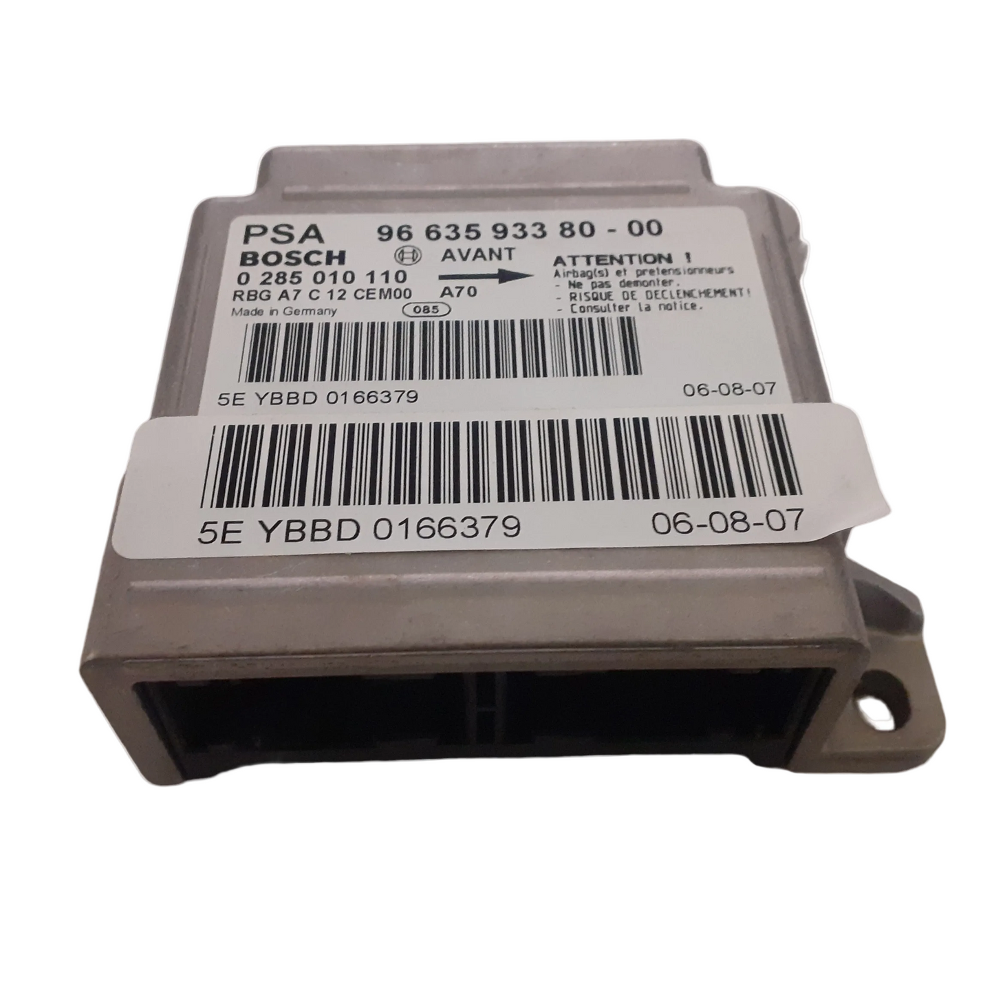 Airbag Control Unit Module SRS fits Peugeot 207 654660 0285010110 9663593380 Genuine