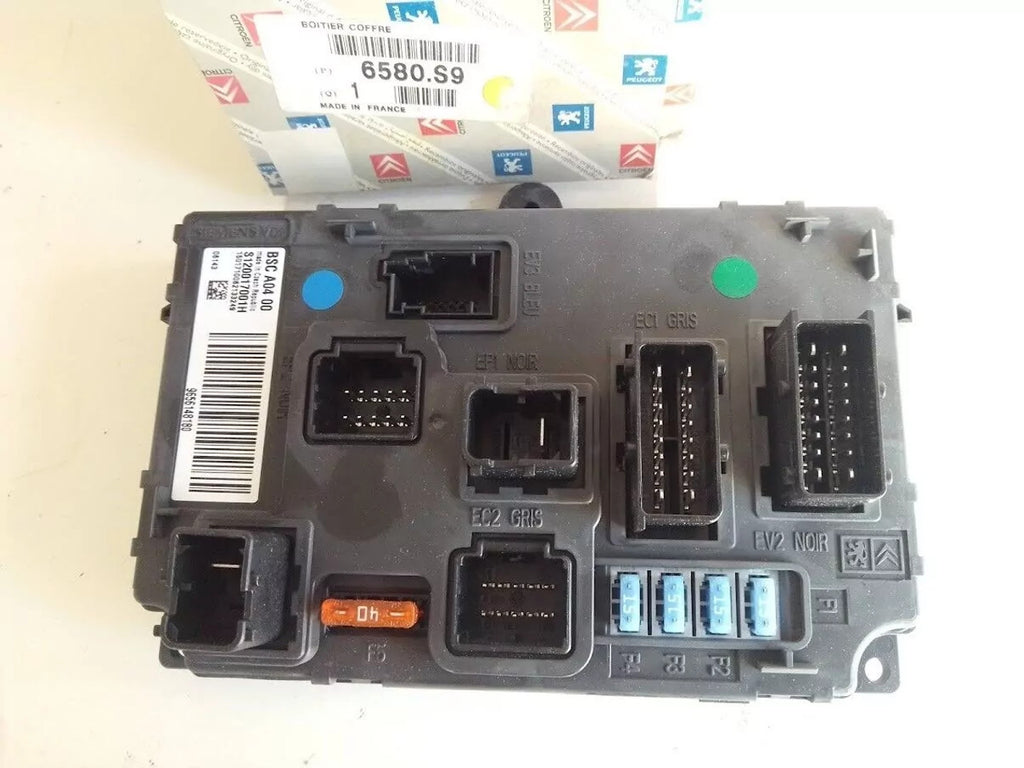 Fuse Box fits Peugeot 407 Citroen C6 6580S9 9656148180 Genuine View Front