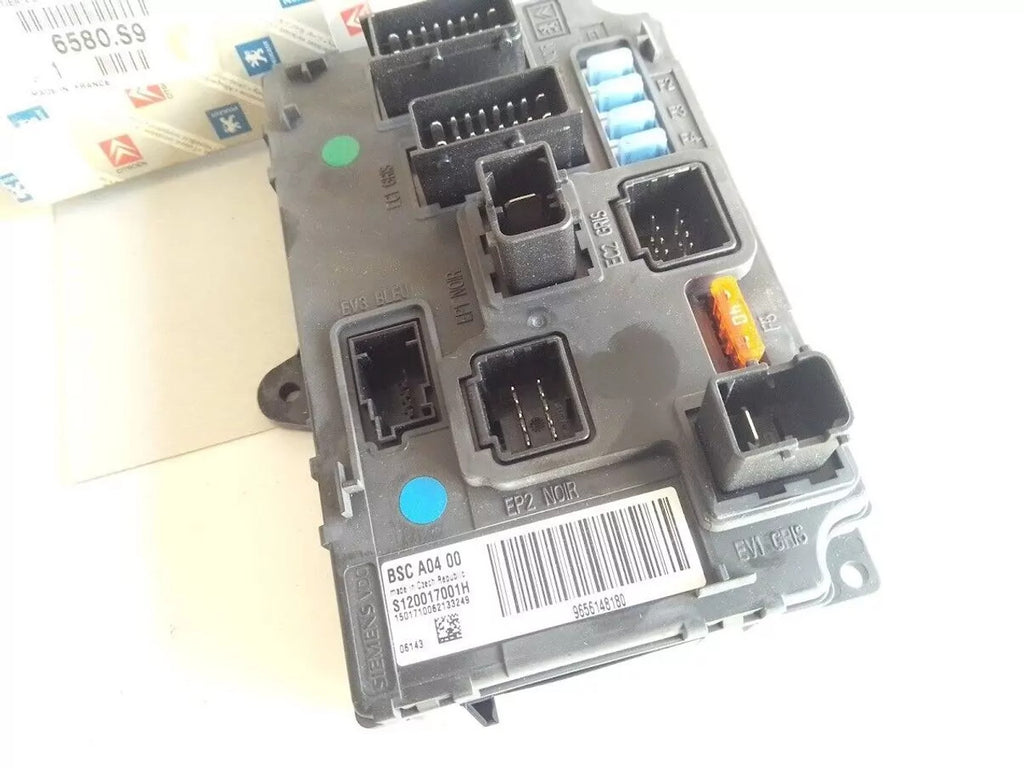 Fuse Box fits Peugeot 407 Citroen C6 6580S9 9656148180 Genuine View Rear