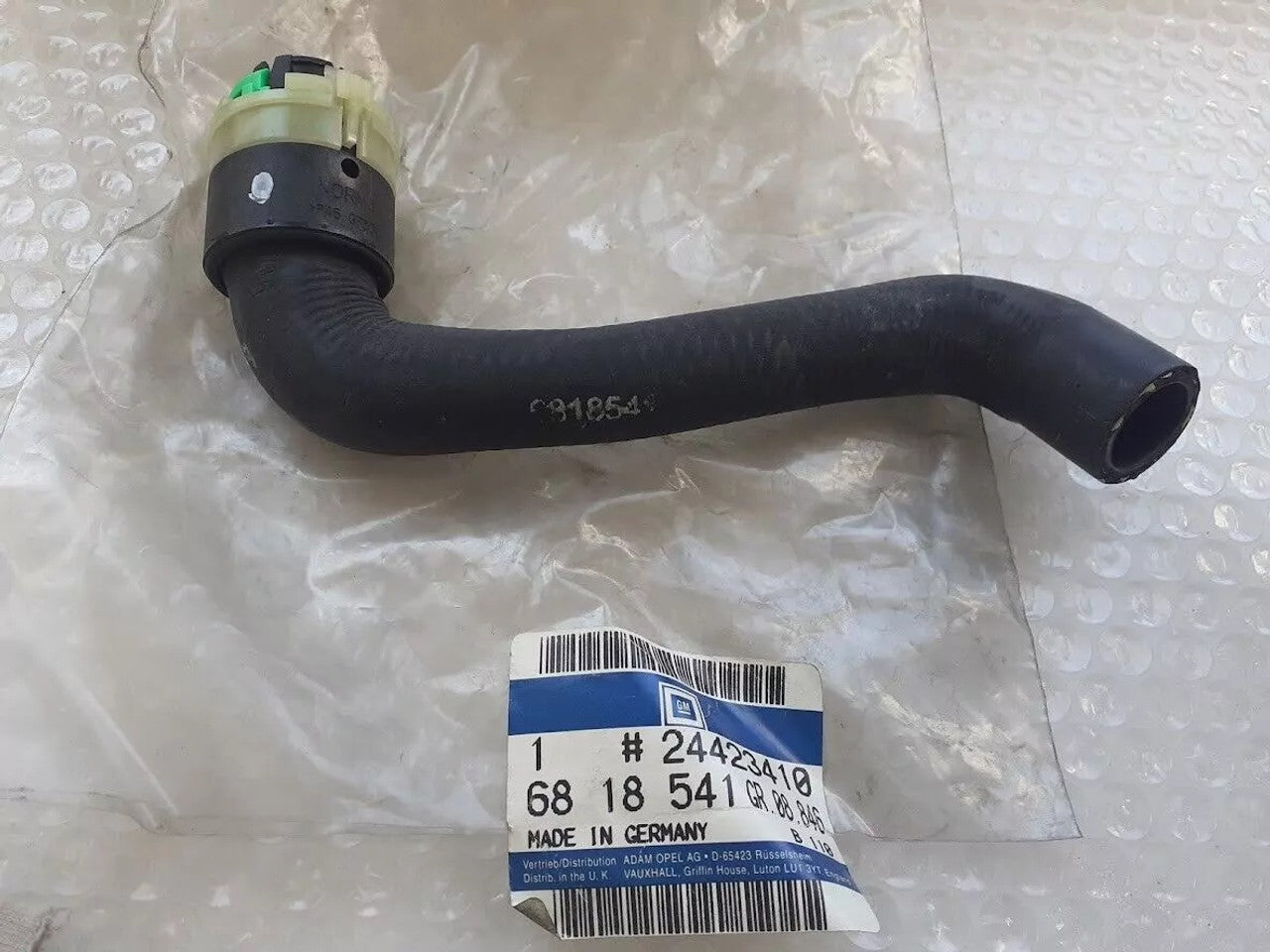 Hose Heater Valve fits Opel Vauxhall Vectra B Y26SE 24423410 Genuine 6818541 View Rear