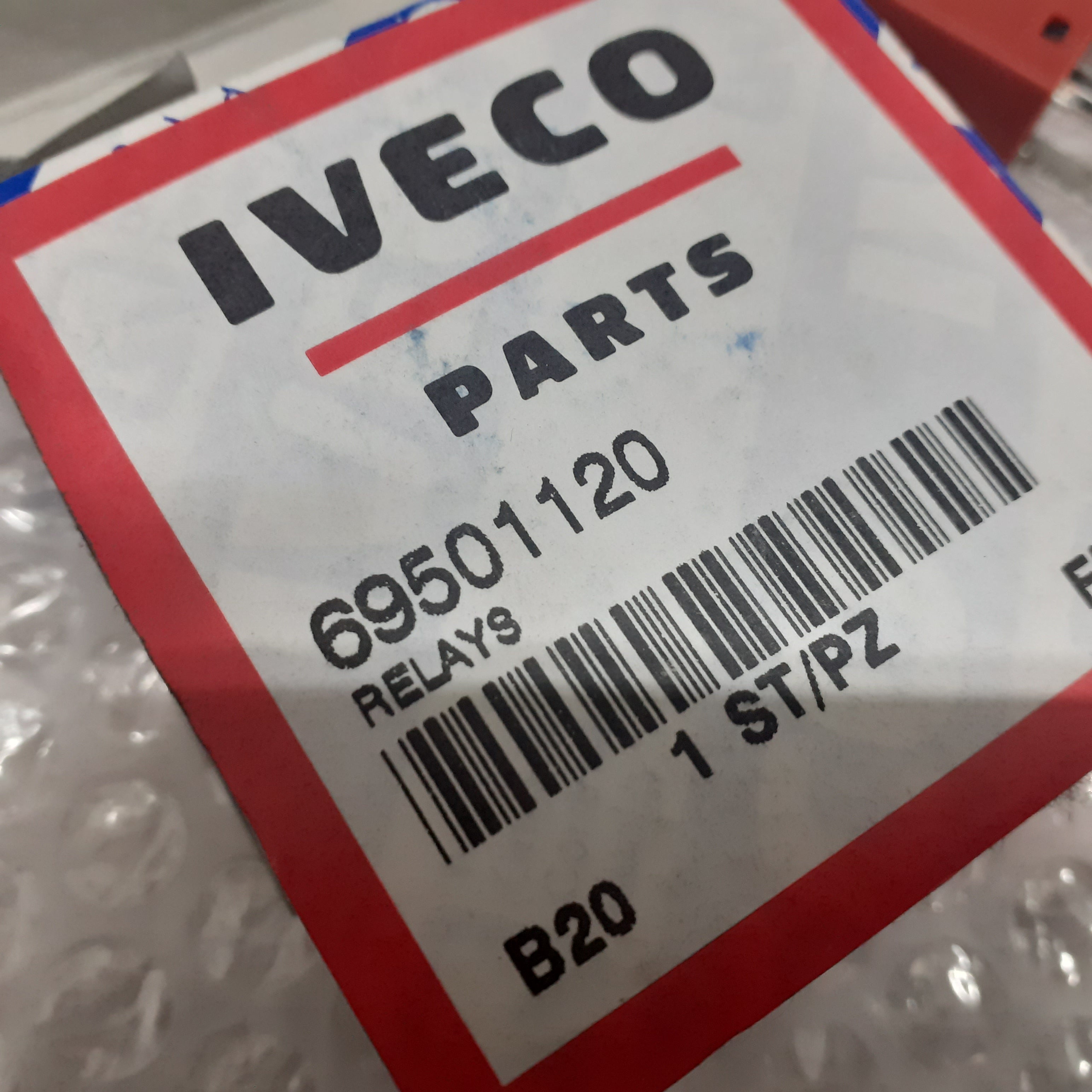 Relay fits Iveco Daily Fiat Ducato Peugeot Boxer Citroen Jumper 69501120 Genuine View Box