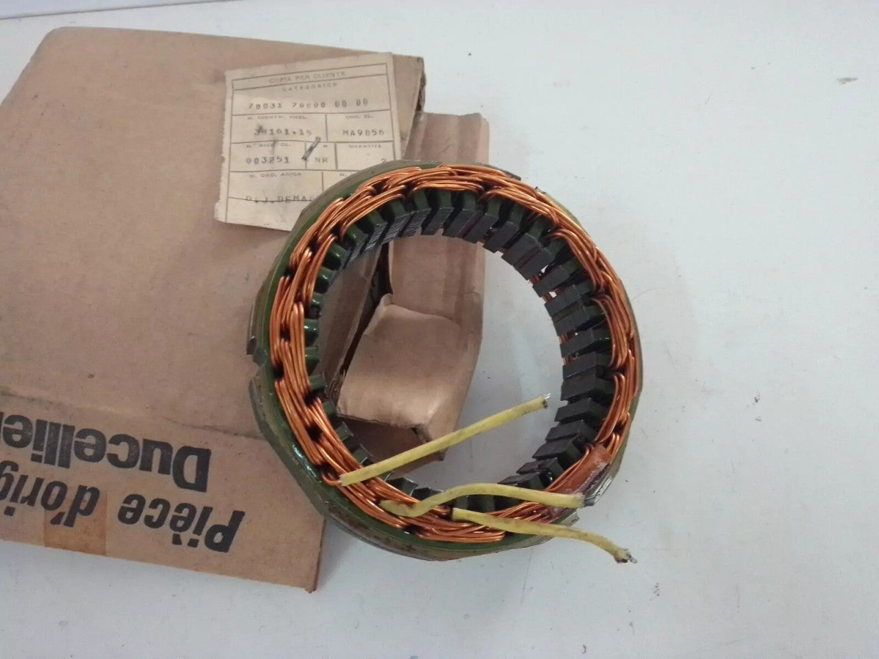 Alternator Stator fits Alfa Romeo Alfasud 700317 Genuine View Front