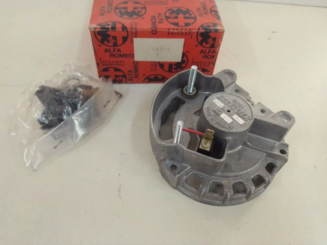 Alternator Rear Cover fits Alfa Romeo Alfasud 700321 Genuine View Front