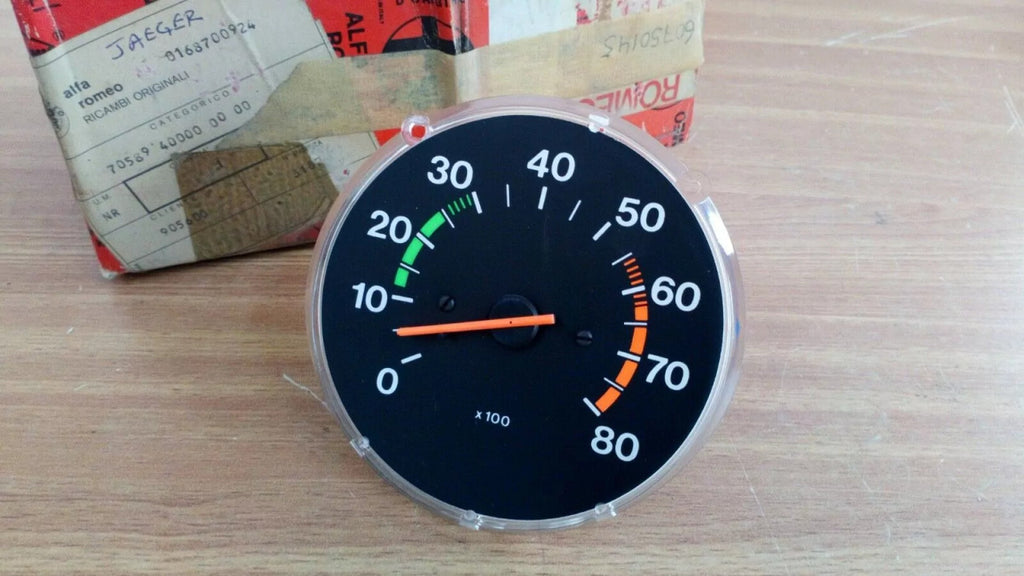 Tachometer RPM Gauge fits Alfa Romeo 33 705894 Genuine View Right