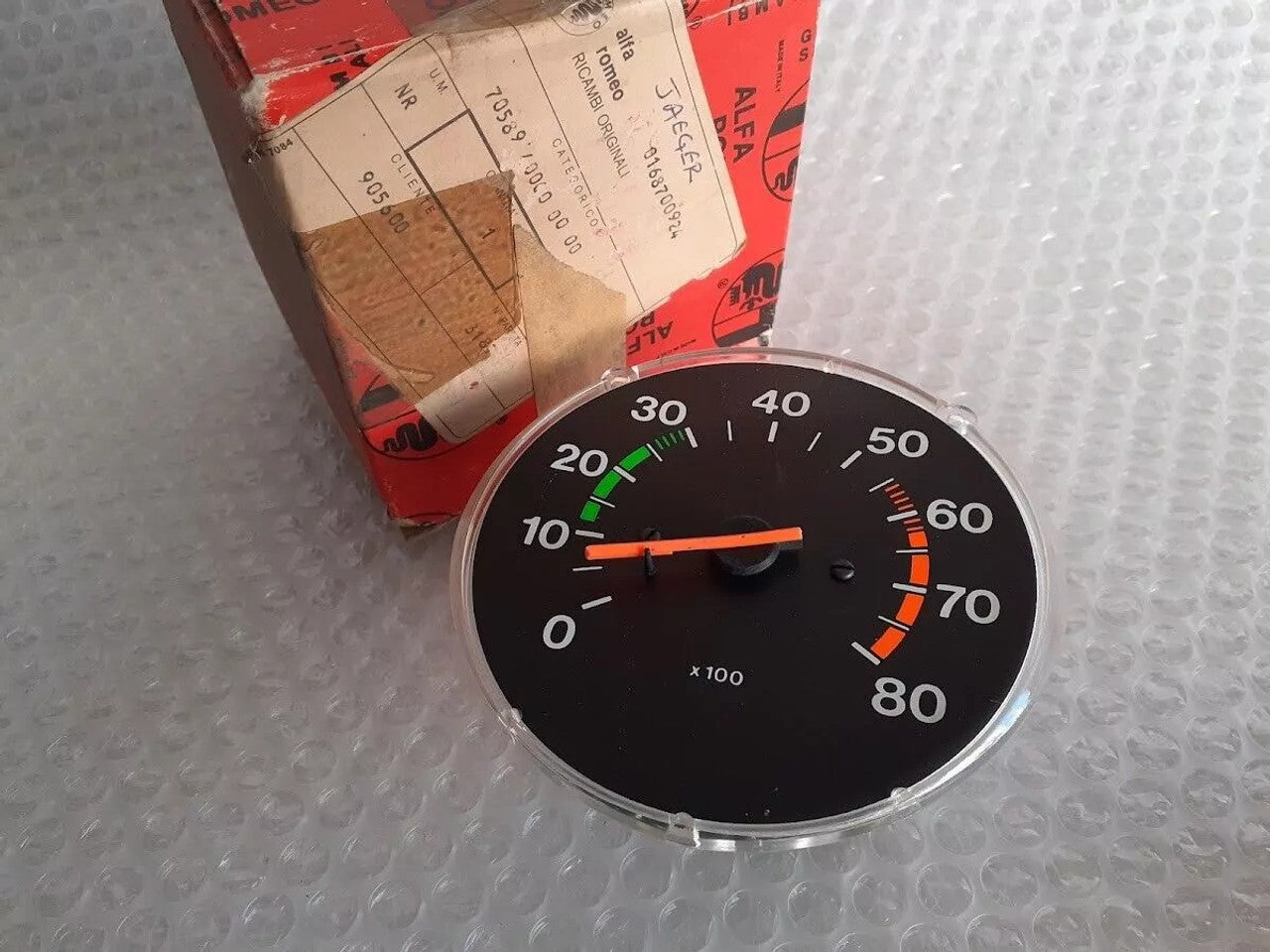 Tachometer RPM Gauge fits Alfa Romeo 33 705894 Genuine View Lower