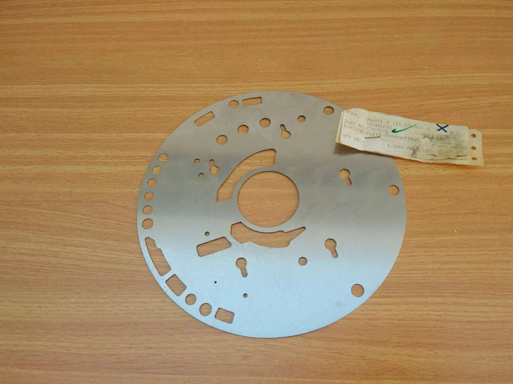 Plate Supporting fits Opel Manta B Automatic 707072 Genuine View Front