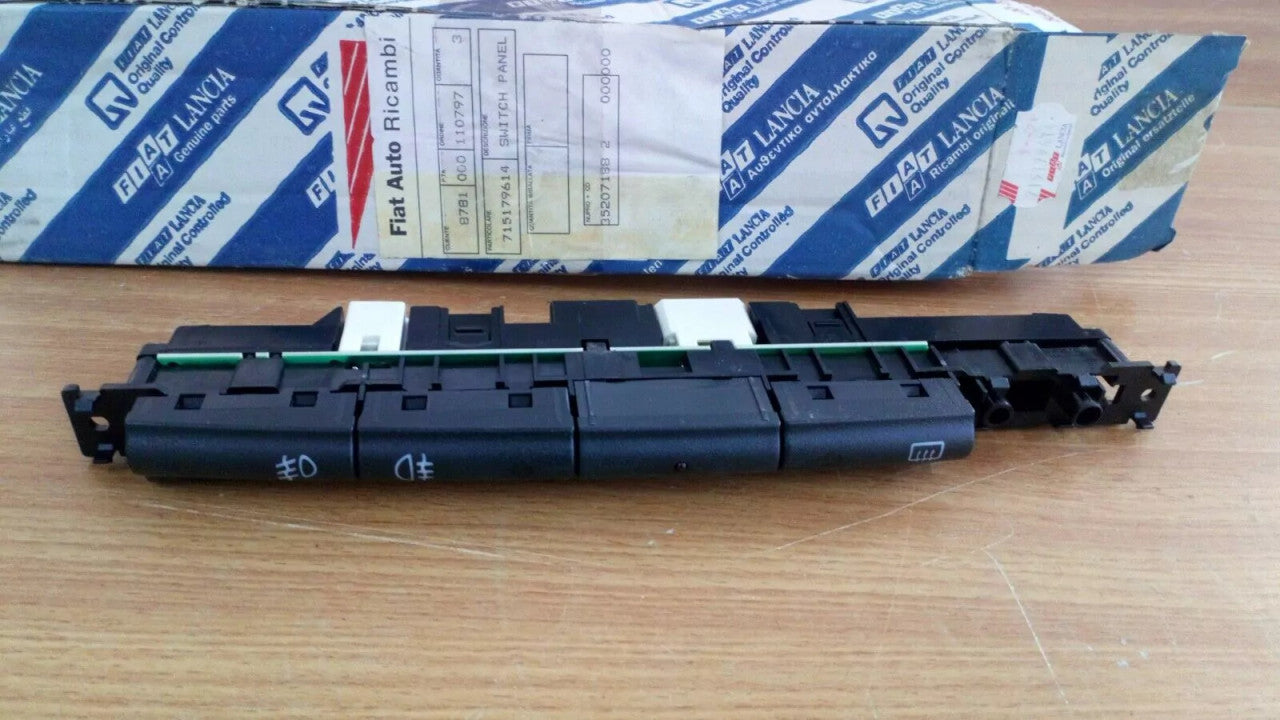 Switch Panel fits Fiat Bravo Brava 715179614 Genuine View Front