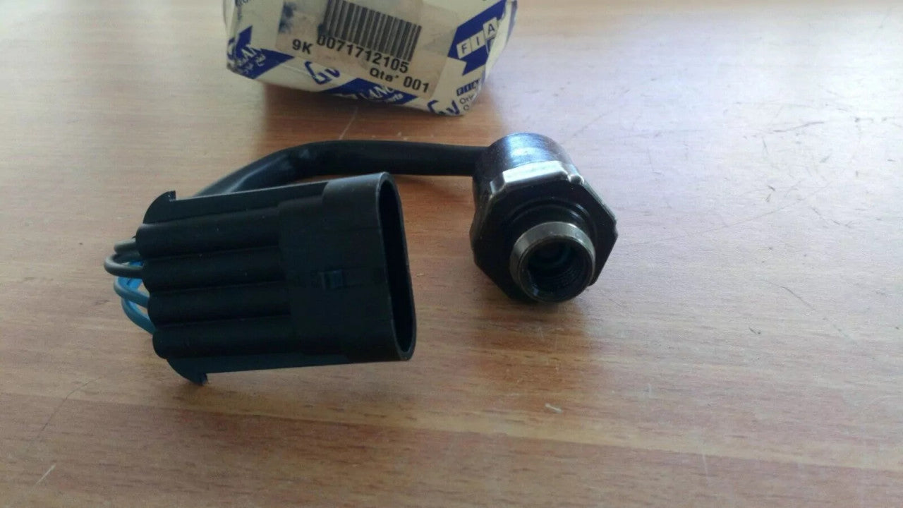 Air Condition Pressure Switch fits Fiat Ducato 71712105 Genuine View Rear