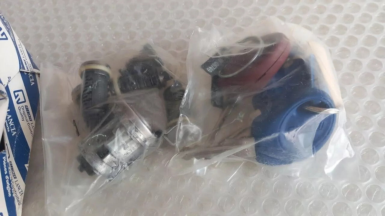 Lock Set fits Fiat Brava Bravo 717460450 Genuine View Rear