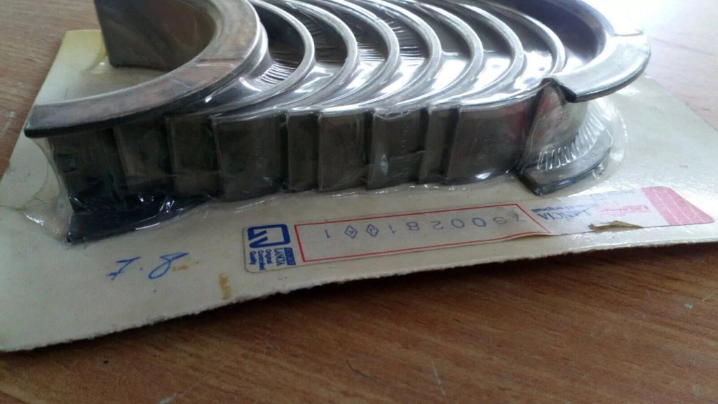 Main Bearings Crankshaft Set fits Fiat Croma Ducato Lancia Thema +0.50mm Genuine 7300281 View Rear