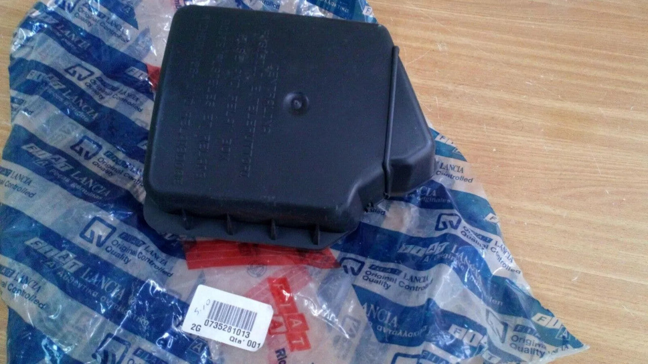 Fuse Box Cover fits Fiat Punto 735281013 Genuine View Front