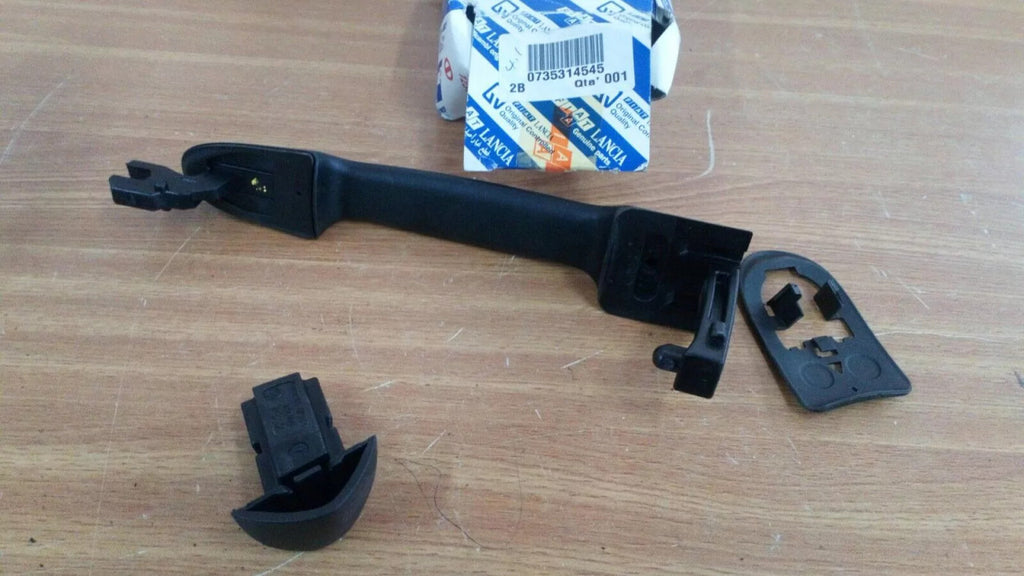 Exterior Door Handle Rear Left fits Fiat Stilo 735314545 Genuine View Rear