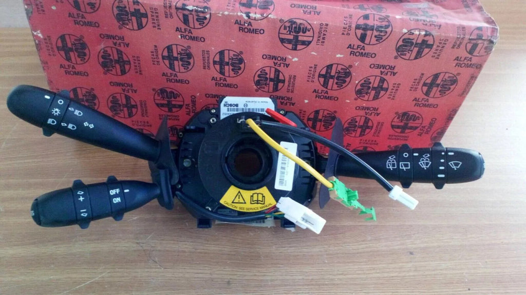 Steering Column Switch fits Alfa Romeo 147 735365530 Genuine View Front