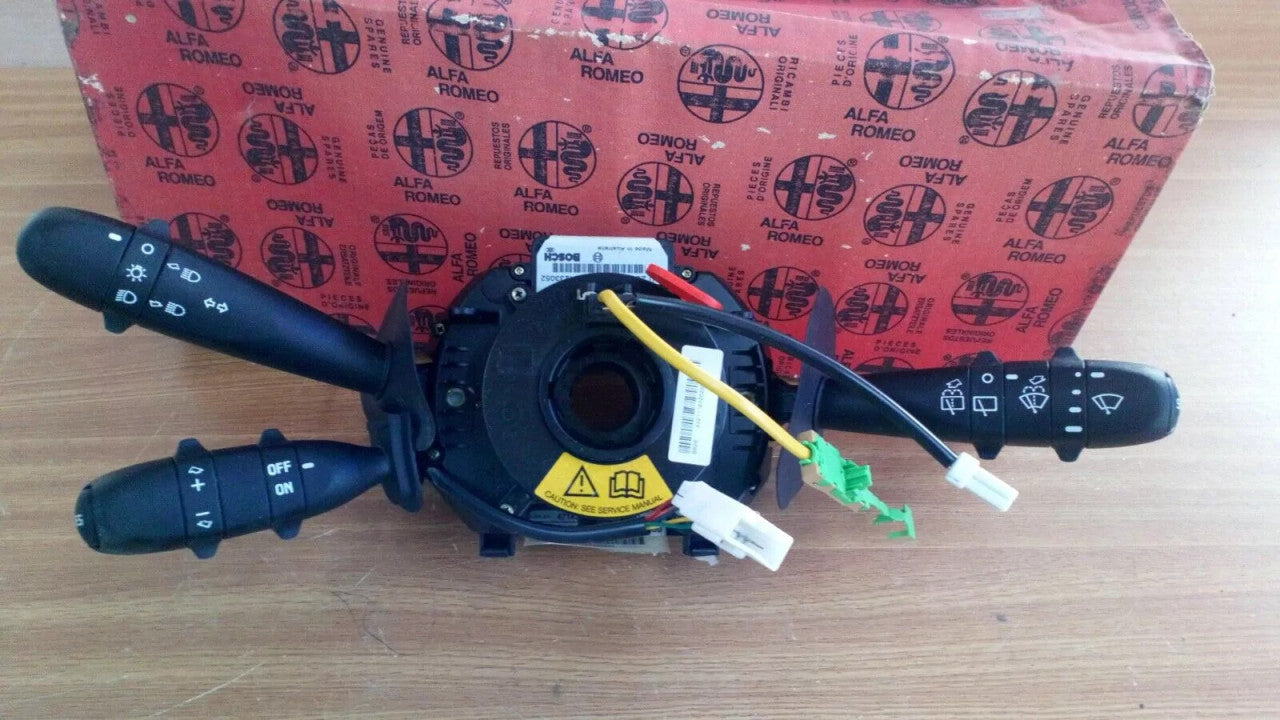 Steering Column Switch fits Alfa Romeo 147 735365530 Genuine View Front