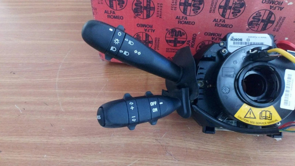 Steering Column Switch fits Alfa Romeo 147 735365530 Genuine View Rear