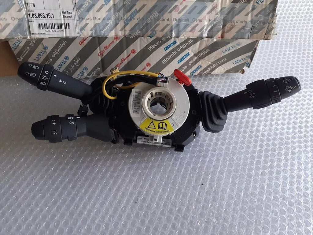Steering Column Switch fits Fiat Stilo 735368253 Genuine View Front
