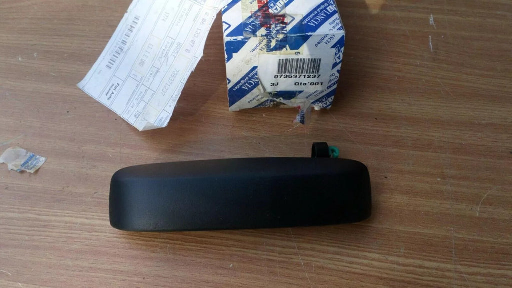 Exterior Door Handle Front Left RHD fits Fiat Panda 735371237 Genuine View Front