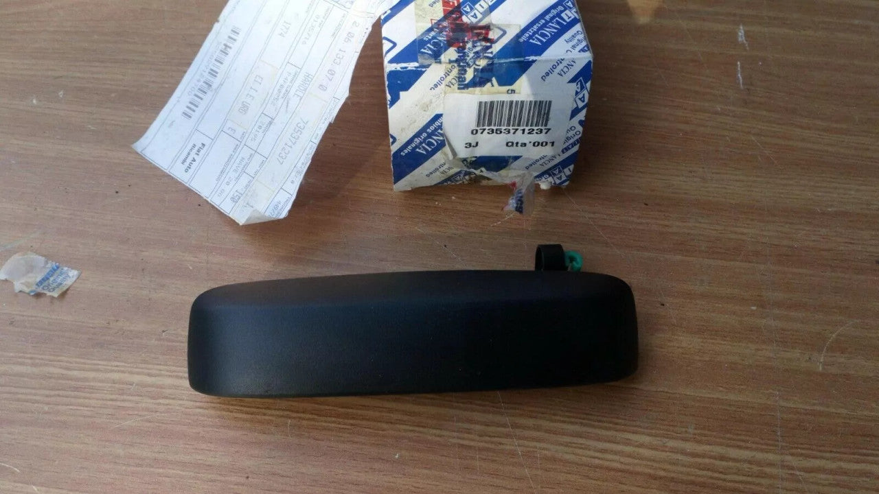 Exterior Door Handle Front Left RHD fits Fiat Panda 735371237 Genuine View Front