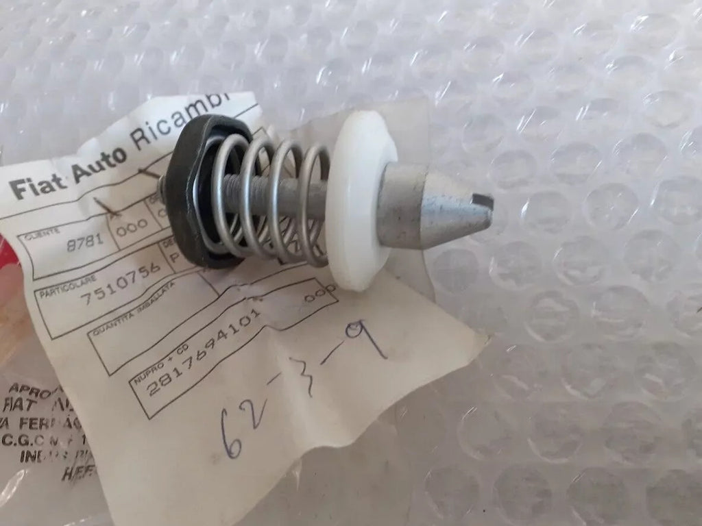 Engine Hood Pin Spring fits Fiat Duna Uno Fiorino Elba 51824223 Genuine 7510756 View Rear