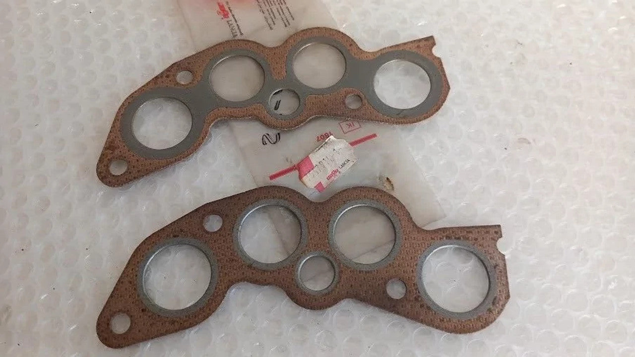 Exhaust Manifold Gasket Set fits Fiat Panda Uno Fiorino 46554619 Genuine 7547914 View Front