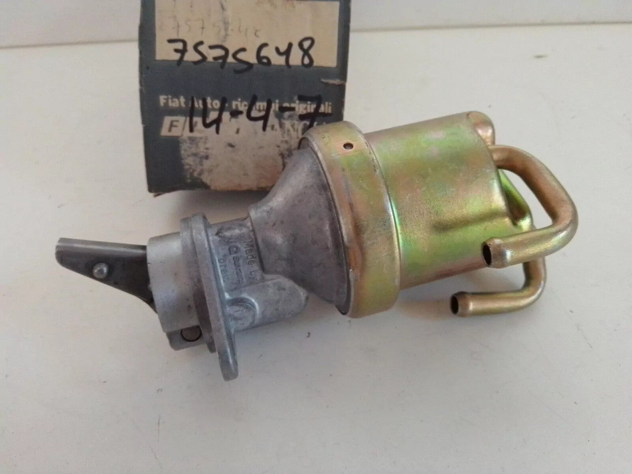 Fuel Pump fits Fiat Croma 7575648 Genuine View Front