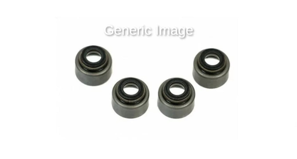 4x Valve Stem Seals fits Fiat Lancia Alfa Romeo 7581344 Genuine View Front