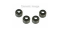 4x Valve Stem Seals fits Fiat Lancia Alfa Romeo 7581344 Genuine View Front