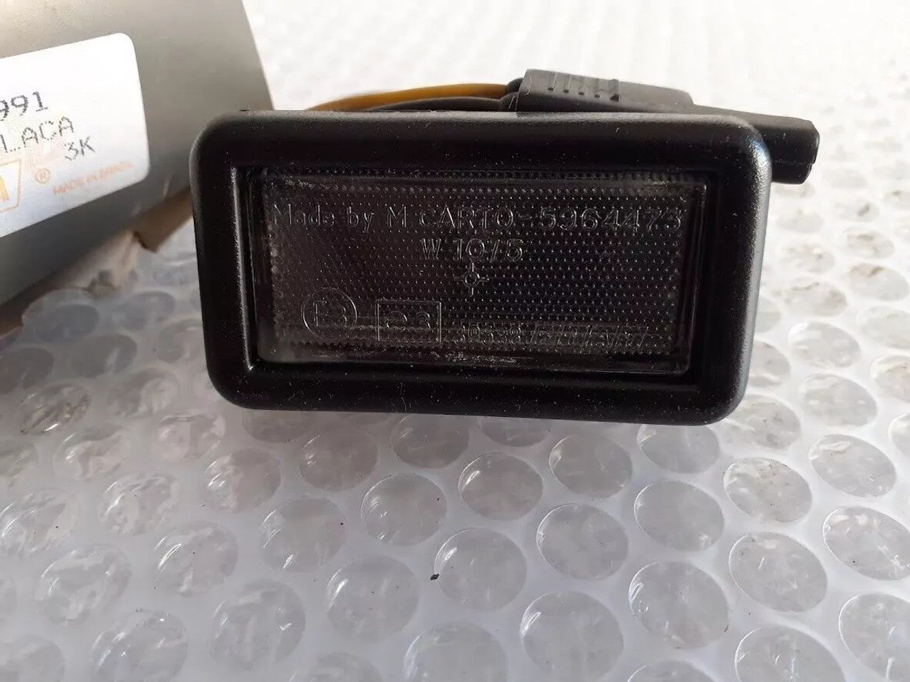 License Plate Light fits Fiat Fiorino 7592991 Genuine View Rear
