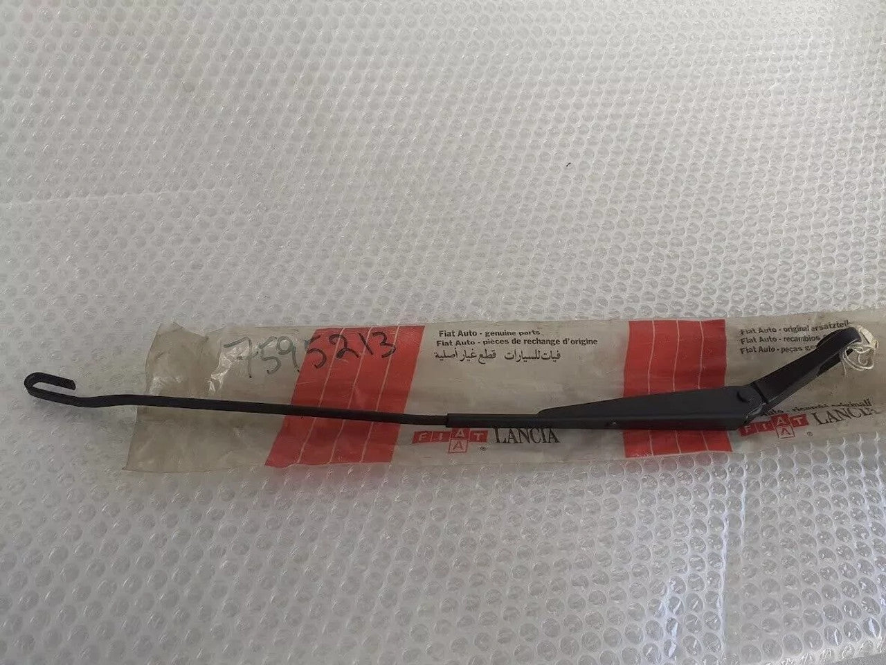 Windshield Wiper Arm Right RHD fits Fiat Tipo 7595213 Genuine View Front