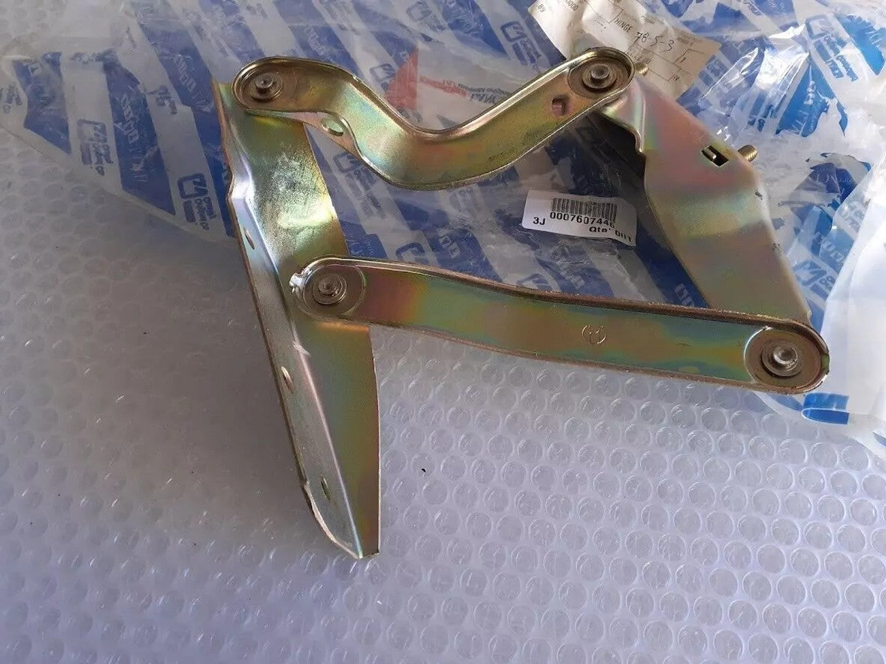 Hood Hinge Left Bonnet fits Fiat Tipo 7607446 Genuine View Front
