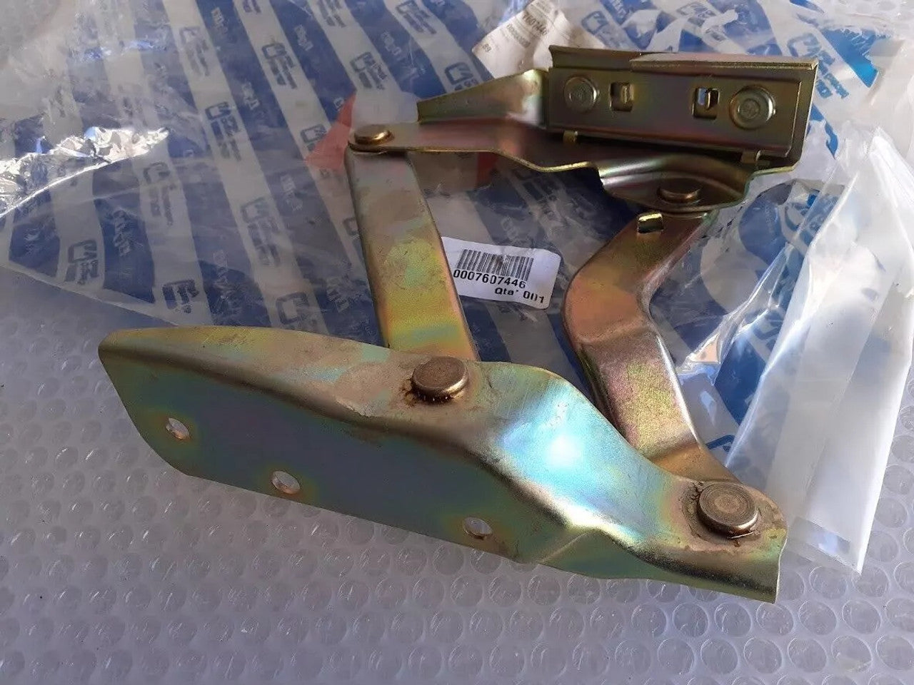 Hood Hinge Left Bonnet fits Fiat Tipo 7607446 Genuine View Right