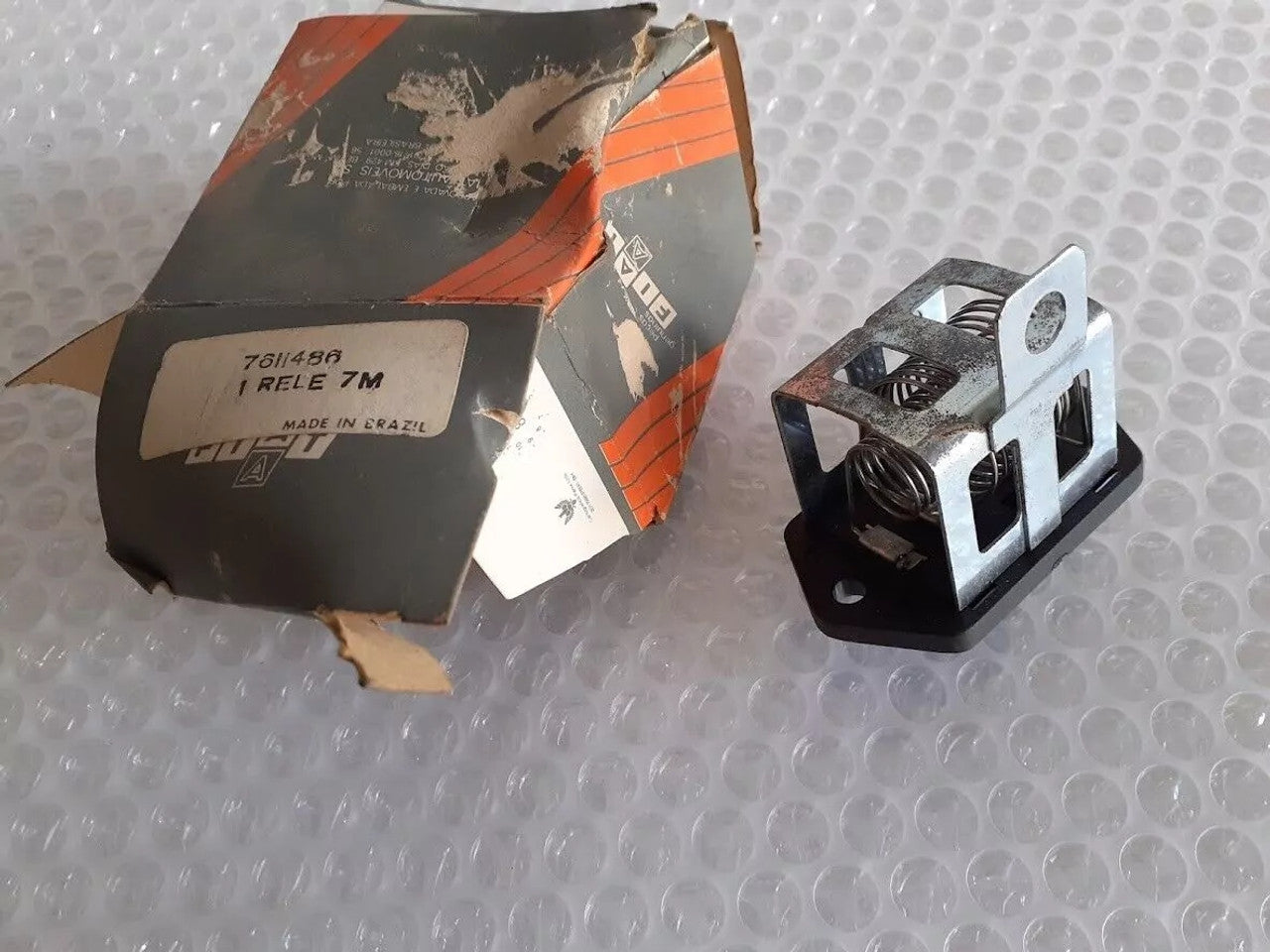 Resistor fits Fiat Duna Fiorino 7611486 Genuine View Right