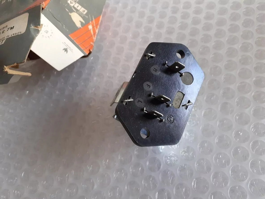 Resistor fits Fiat Duna Fiorino 7611486 Genuine View Left