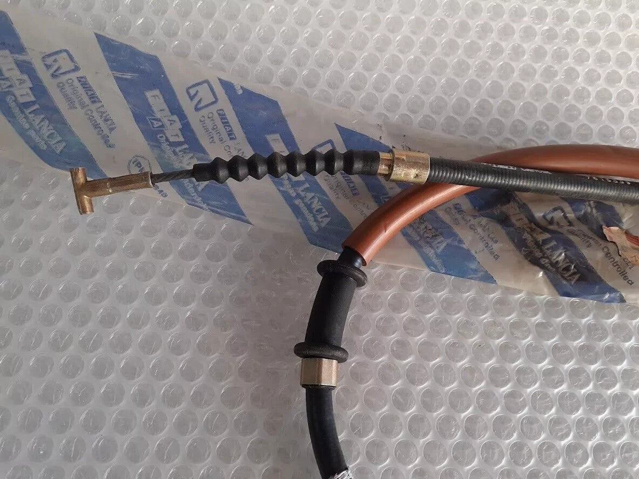 Handbrake Cable Rear Left fits Fiat Tipo Tempra 7615339 Genuine View Left