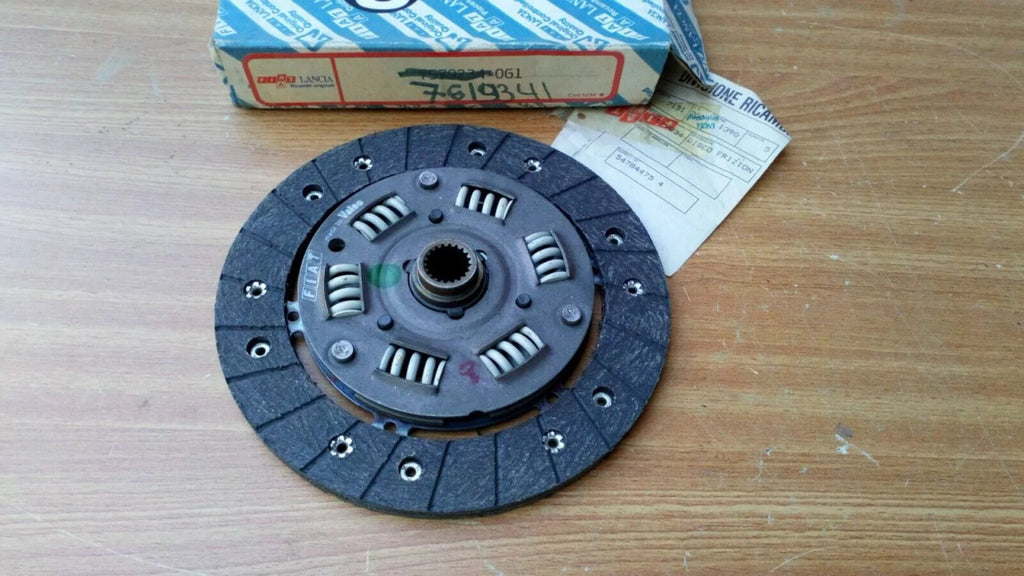 Clutch Disc Plate fits Fiat Panda Uno Lancia Y10 7619341 Genuine View Front
