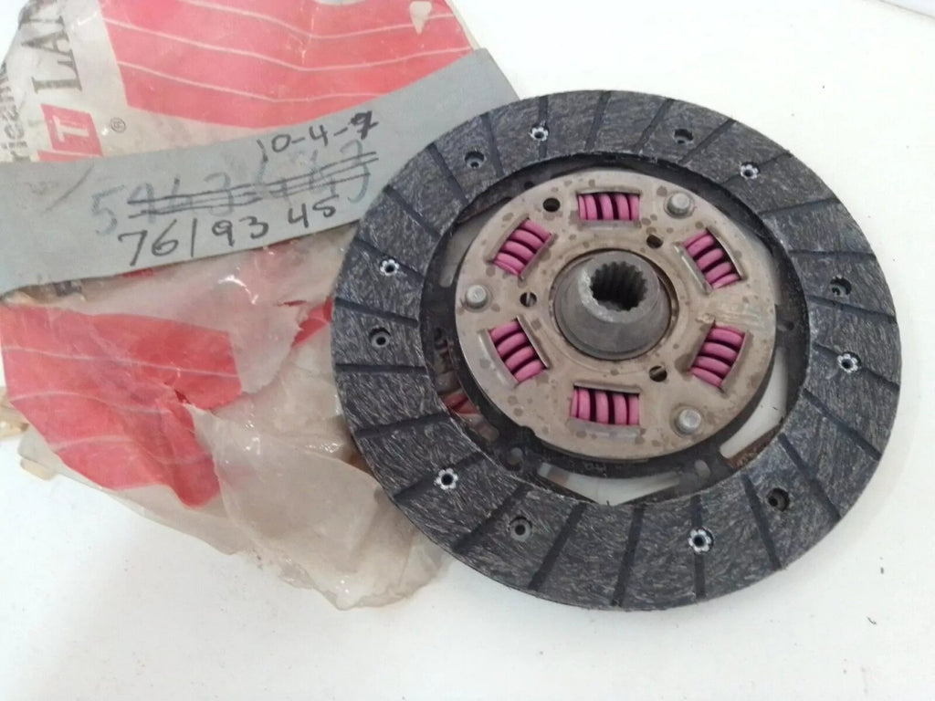 Clutch Disc fits Fiat 131 Strada Lancia Prisma Beta 7619345 Genuine View Front