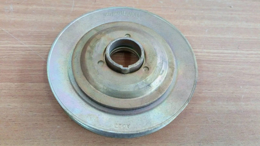 Pulley Crankshaft fits Fiat Tipo ME 7630338 Genuine New View Front