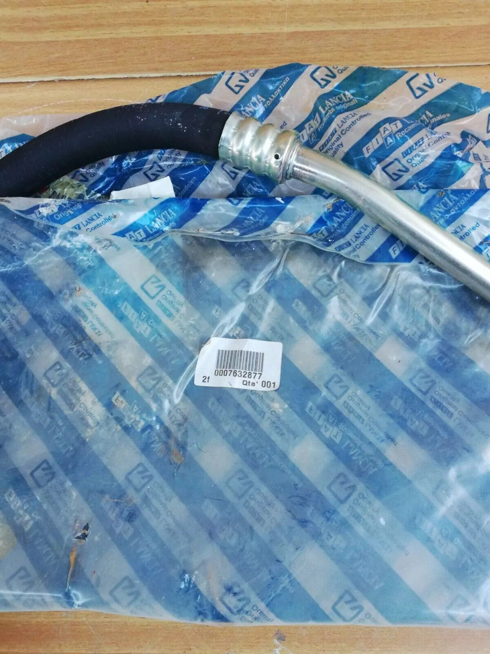 Air Condition Hose fits Lancia Dedra Fiat Tempra 7632877 Genuine View Upper