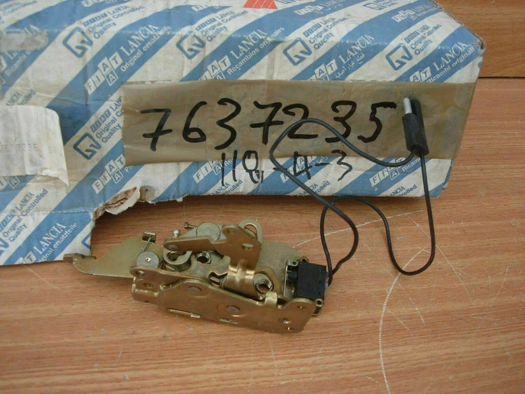 Door Lock Front Right fits Fiat Uno MR MS 7637235 Genuine View Right