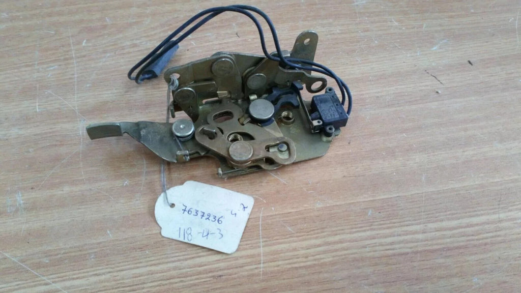 Door Lock Rear Right fits Fiat Uno MU MR MS 7637236 Genuine View Front