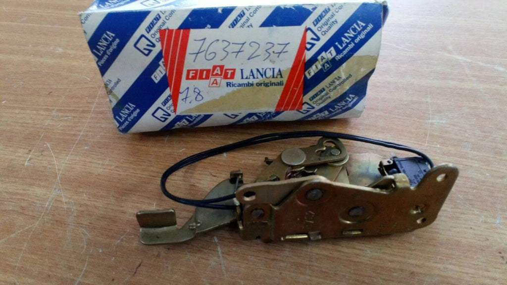 Door Lock Rear Left fits Fiat Uno 7637237 Genuine View Front
