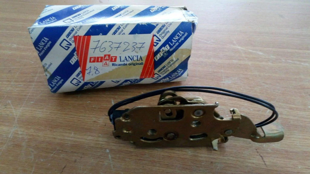 Door Lock Rear Left fits Fiat Uno 7637237 Genuine View Rear