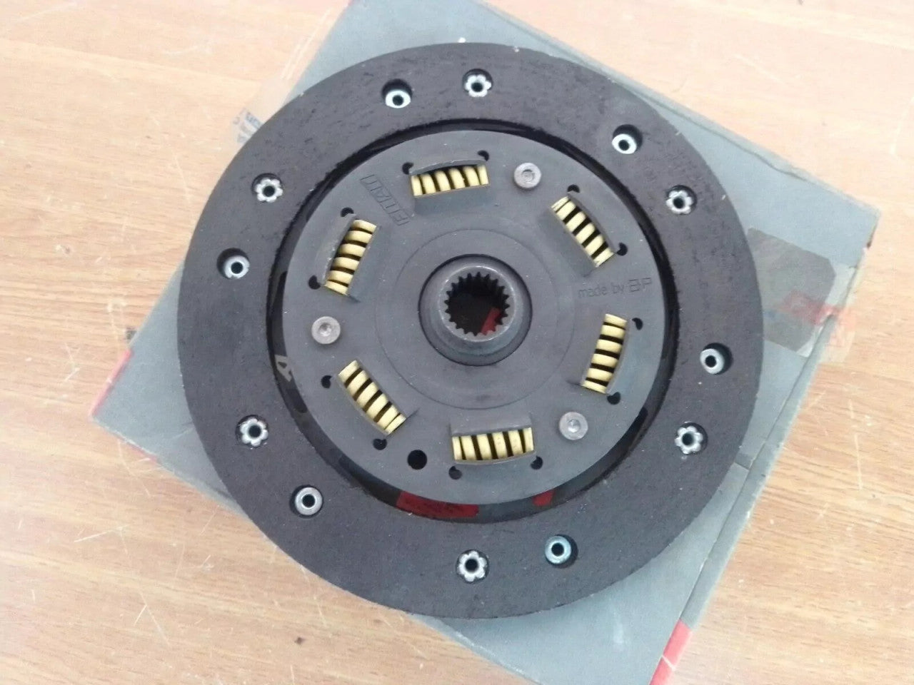 Clutch disc fits Fiat 126 7638648 Genuine View Rear
