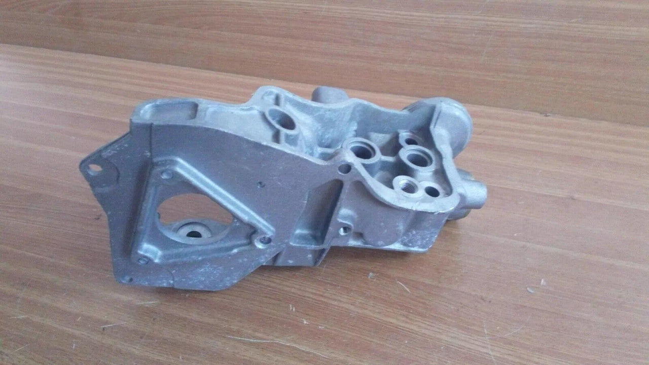 Oil Filter Base Fuel Pump Bracket fits Fiat Fiorino Uno Diesel 46553349 Genuine 7647036 View Front