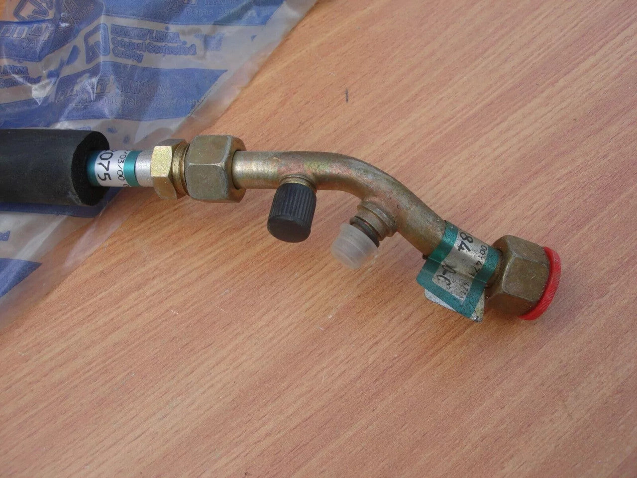 Air Condition Hose fits Fiat Tipo Tempra Lancia Dedra 7654284 Genuine View Rear